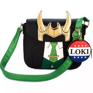 Loungefly Loki for President Crossbody Bag NWT
